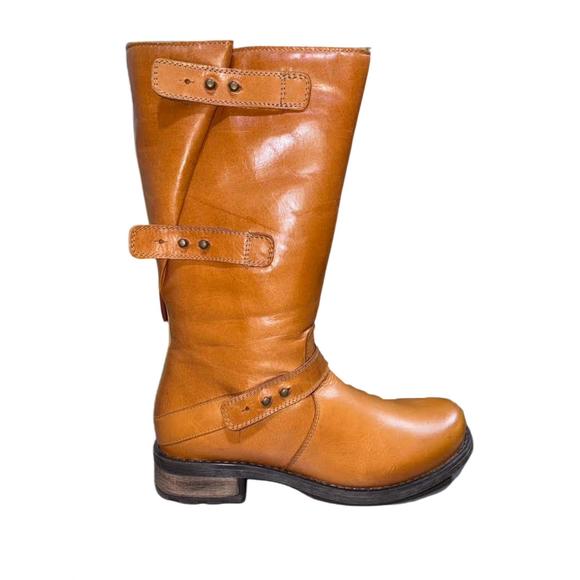 NEW ERIC MICHAEL women´s carlotta boot in tan